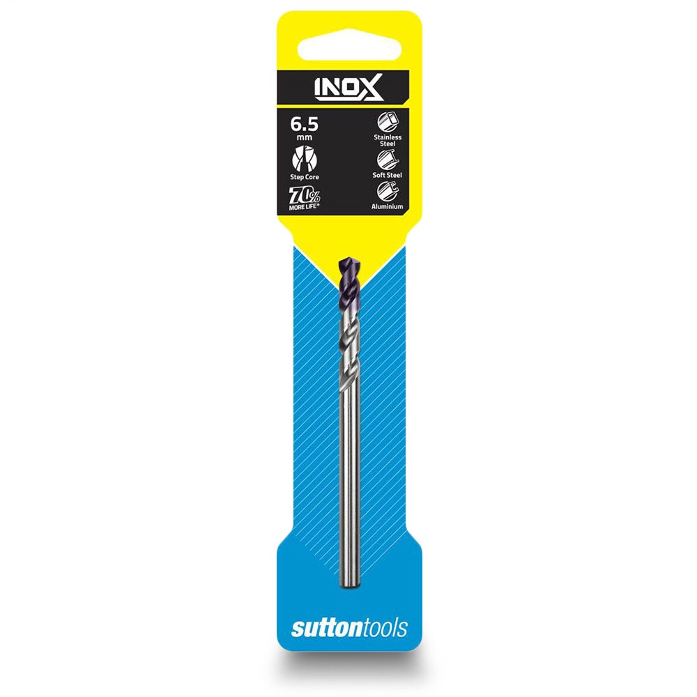SUTTON 2.5 X 57MM HSS-TIAIN JOBBER DRILL BIT FOR STAINLESS - INOX