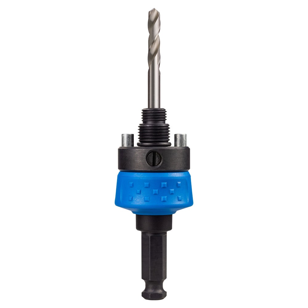 SUTTON QUICKFIT HOLESAW ARBOR W. HSS PILOT BIT - SUITS 14-152MM HOLESAWS