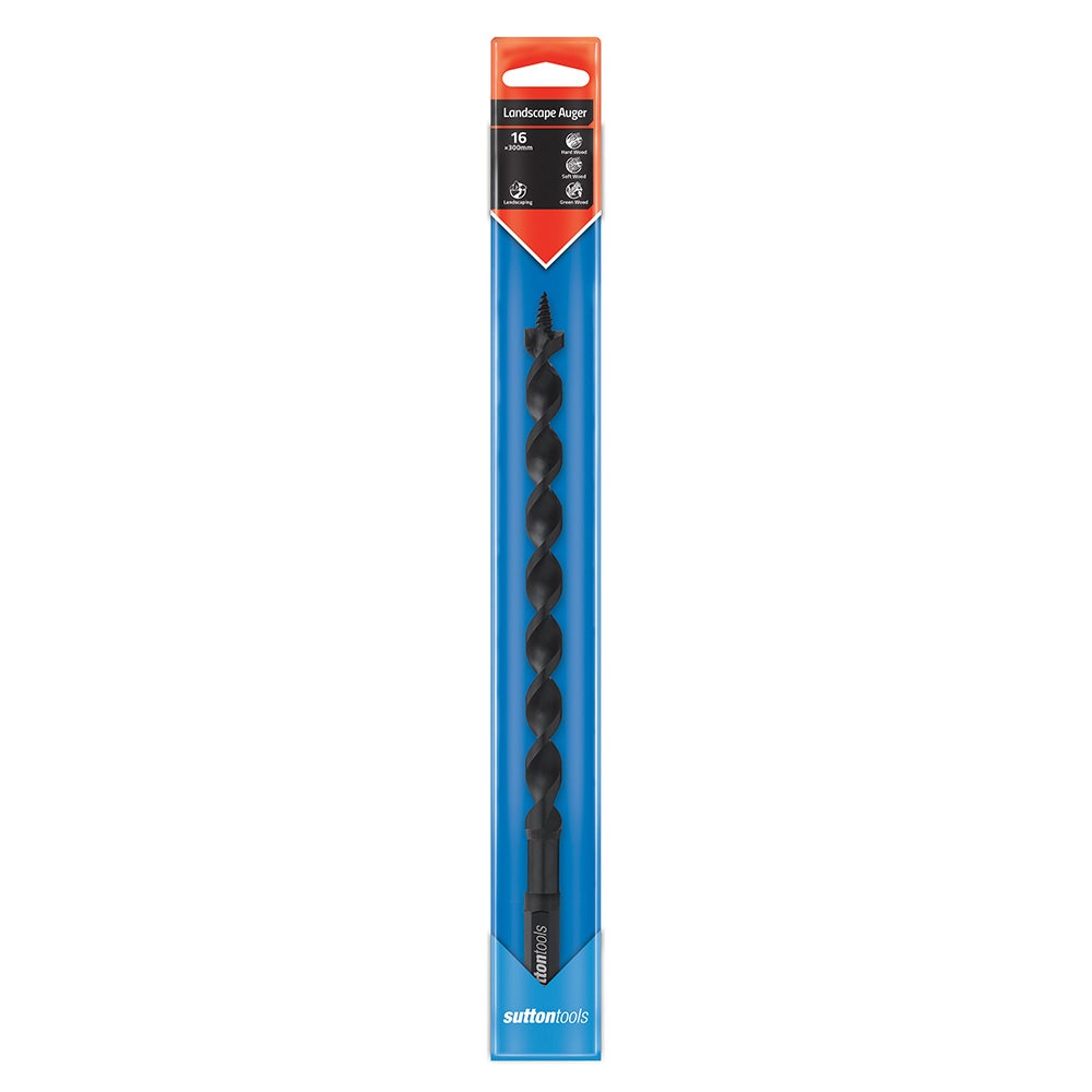 SUTTON 16x300mm 7/16-HX Scotch-Pat Wood Auger Drill Bit D5181600