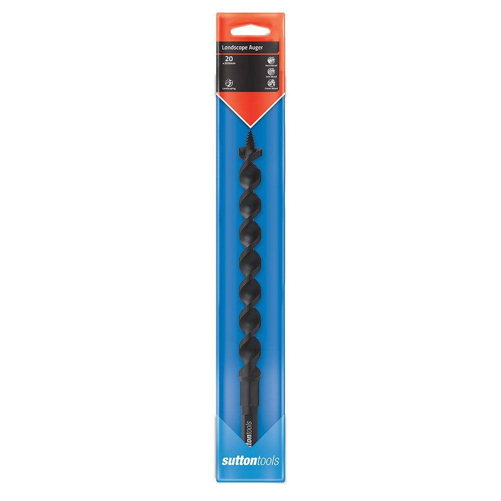 SUTTON 20x300mm 7/16-HX Scotch-Pat Wood Auger Drill Bit D5182000