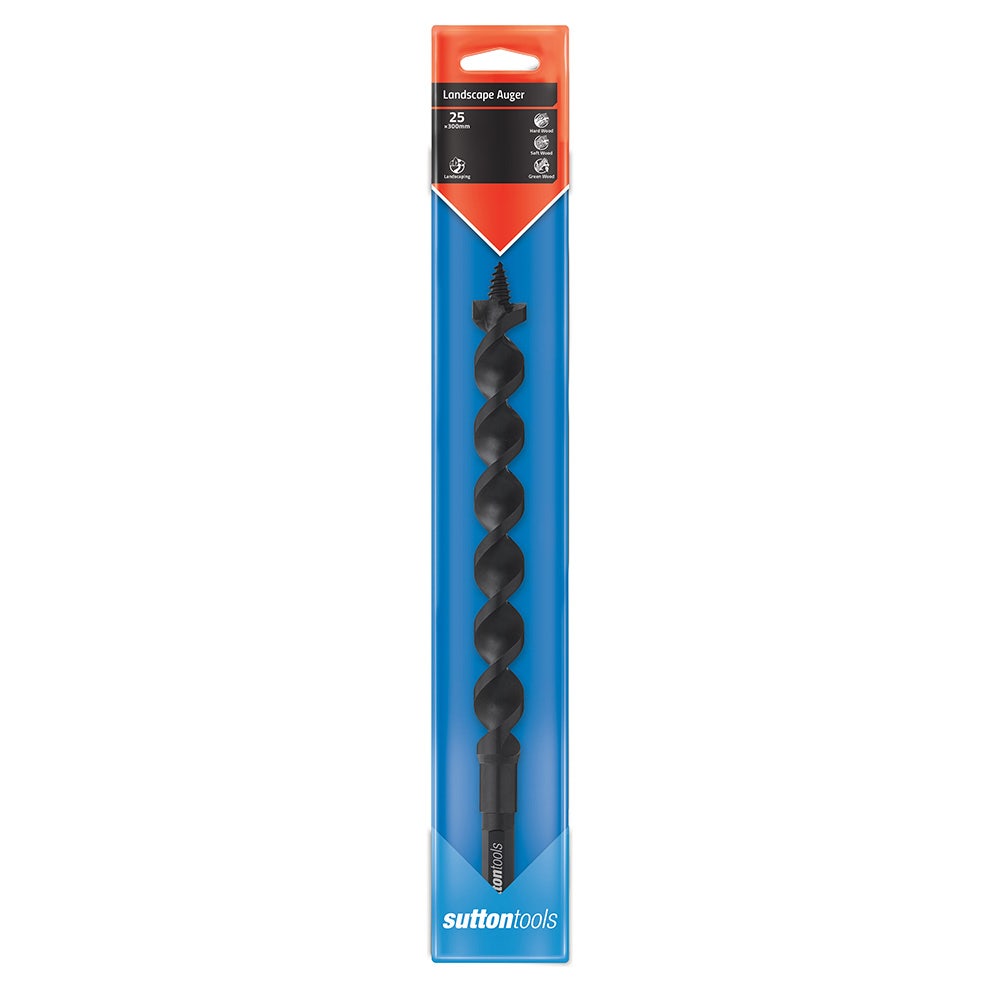 SUTTON 25x300mm 7/16-HX Scotch-Pat Wood Auger Drill Bit D5182500