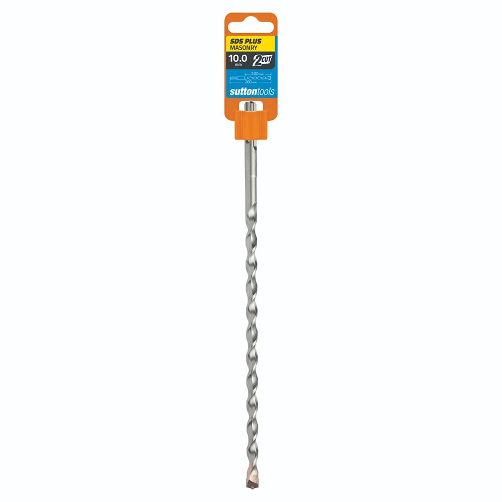 SUTTON 10.0X260MM 2-CUT SDS PLUS TCT MASONRY DRILL BIT D6151000