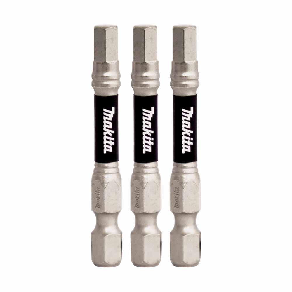 Makita IMPACT XPS HEX5 x 50mm POWER BIT - 3pk E-19423