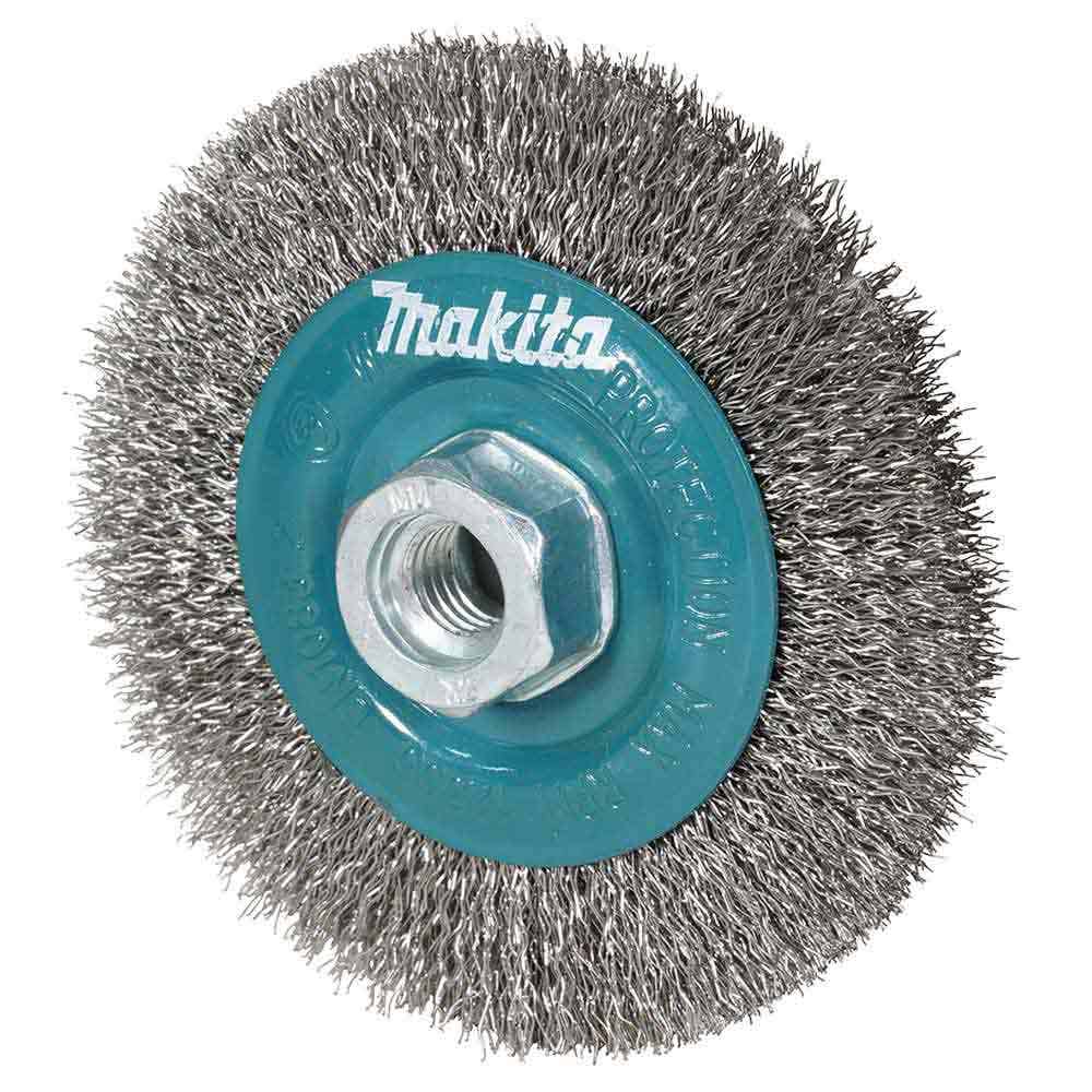 Makita S/STEEL WHEEL BRUSH CRIMP 115mm x M14 - 2 D-77512