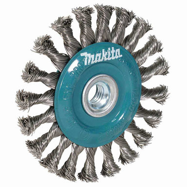Makita S/STEEL WHEEL BRUSH KNOT 125mm x M14 - 2 D-77540