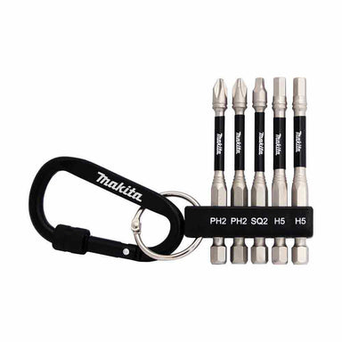 Makita IMPACT XPS 75mm MIX SET & CARABINER - 5pc E-19043