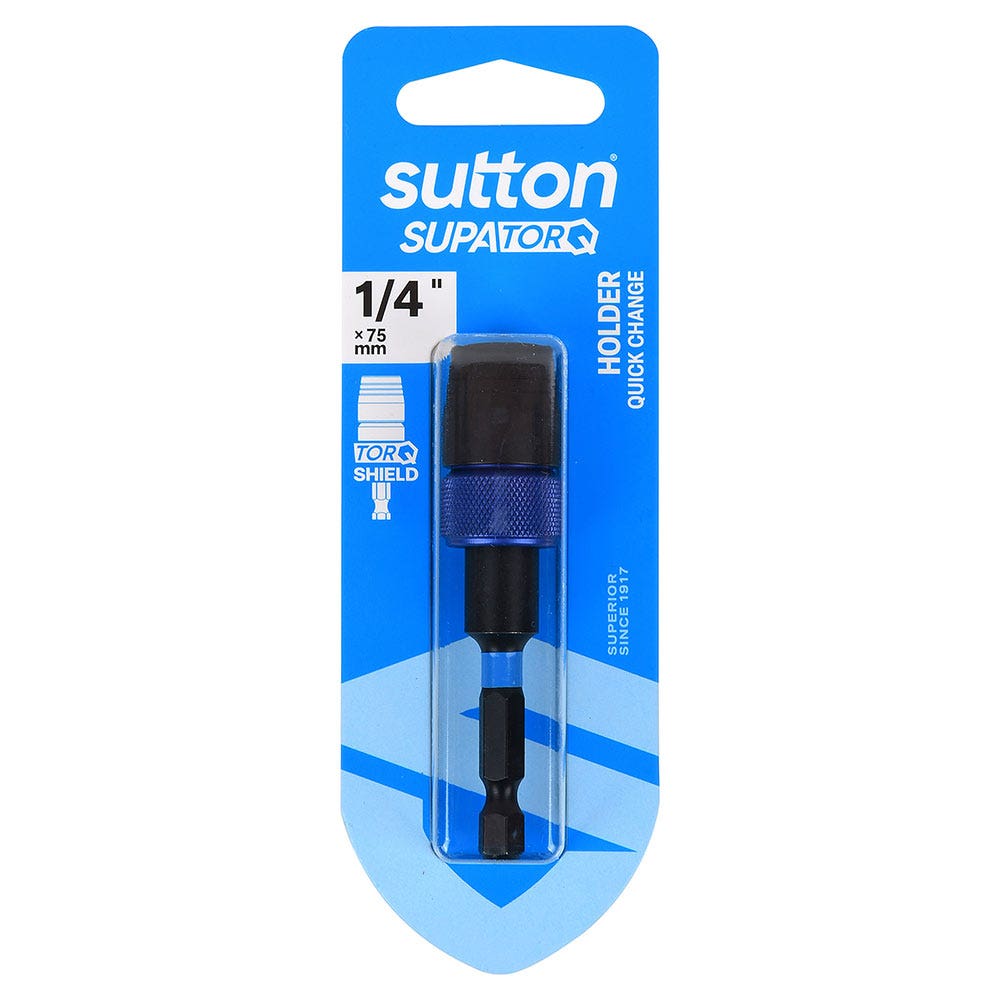 SUTTON SUPATORQ 75MM QUICK CHANGE BIT HOLDER S236H0075