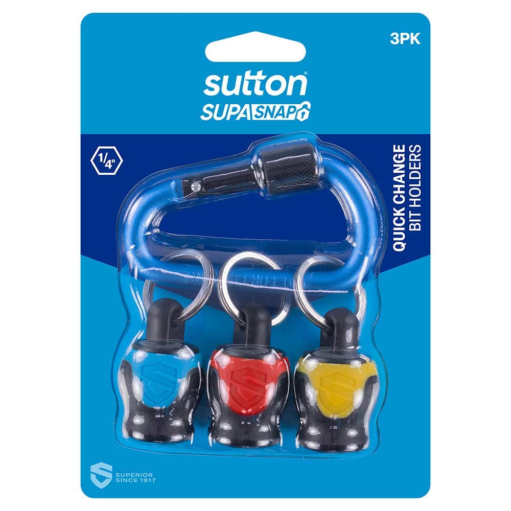 SUTTON QUICK CHANGE BIT HOLDER - 3 PIECE S239H03B
