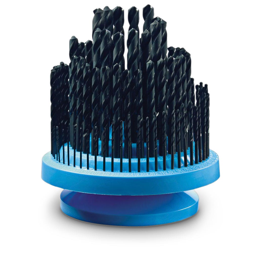 SUTTON 1-13MM METRIC HSS-BLUE JOBBER DRILL BIT SET - BLUE BULLET - 100 PIECE