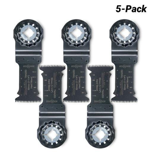 Makita Starlock Plunge Cut Saw Blade Bi-M 32Mm X 14Tpi - Tma053 - 5Pk B-64870-5