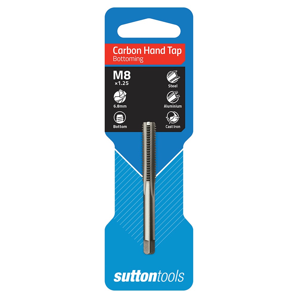 SUTTON M8 x 1.25 Bottom Tap Carbon Hand