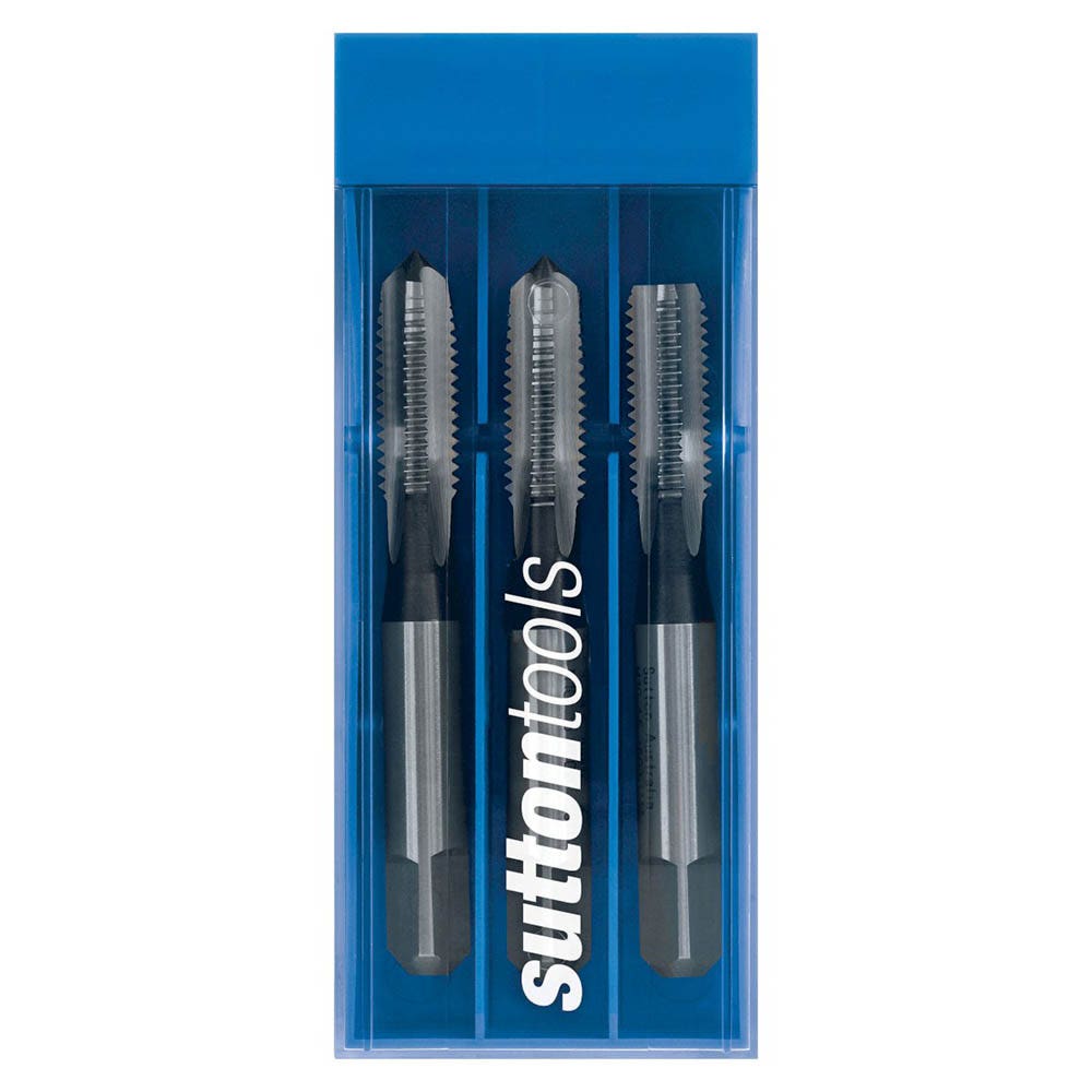 SUTTON 1-1/4" X 7 UNC HSS HAND TAP SET - 3 PIECE T9033175