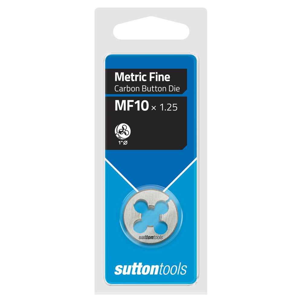 SUTTON M10 X 1.25 1INCH OD BUTTON DIE M4031006