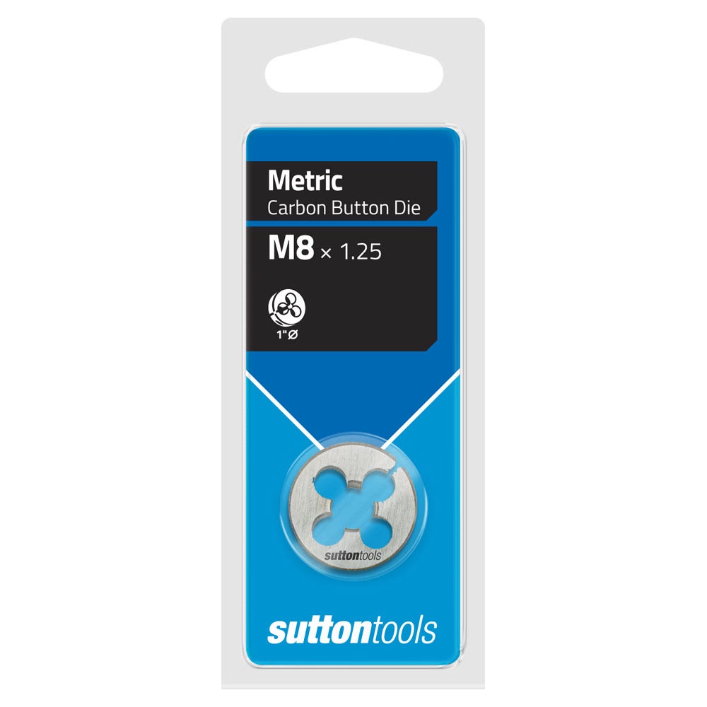 SUTTON M8.0 X 1.25 1INCH OD BUTTON DIE M4000800