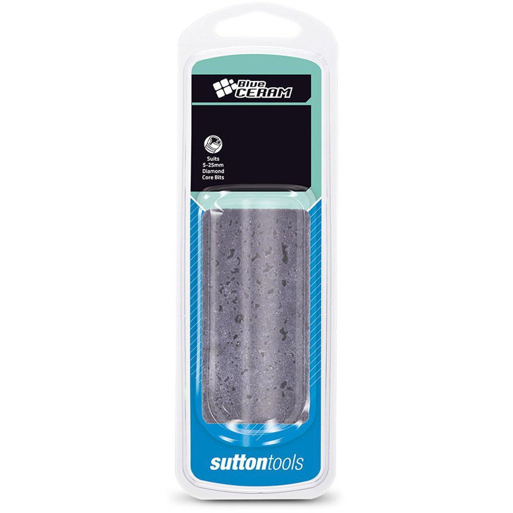 SUTTON DRESSING/SHARPENING STONE FOR DIAMOND HOLESAW BITS - BLUE-CERAM