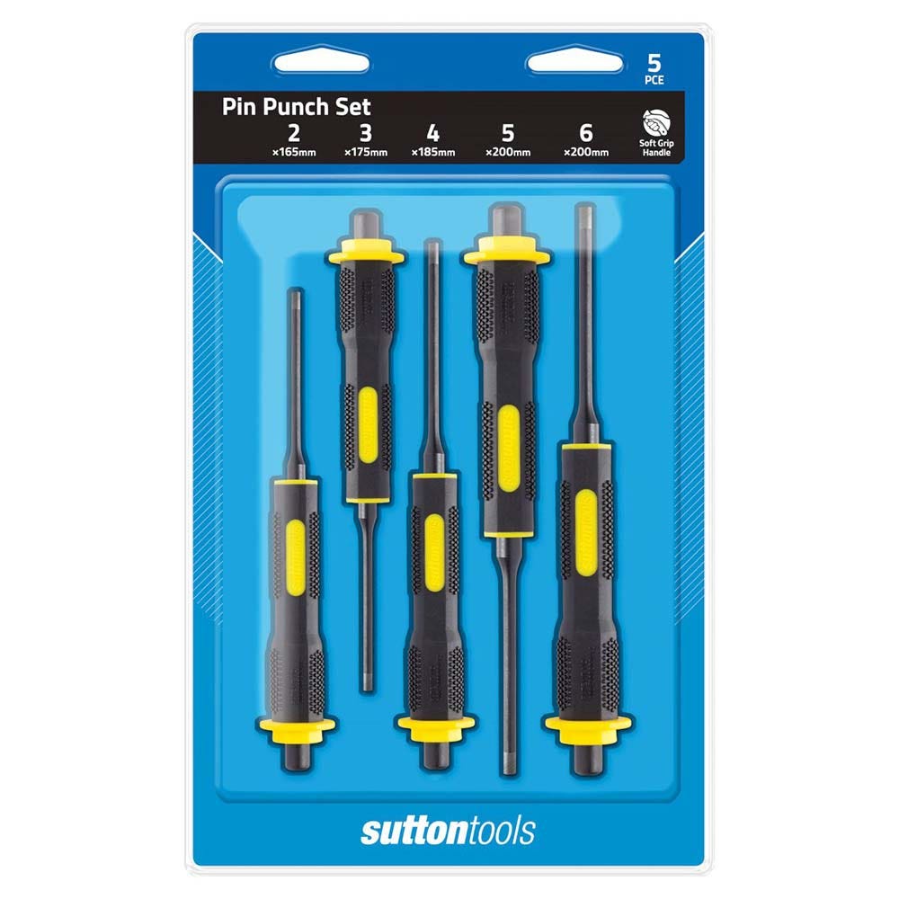SUTTON 2-6MM PIN PUNCH SET - 5 PIECE M7060005