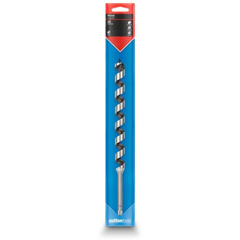 SUTTON 20 X 330MM 7/16- HEX SHANK AUGER BIT