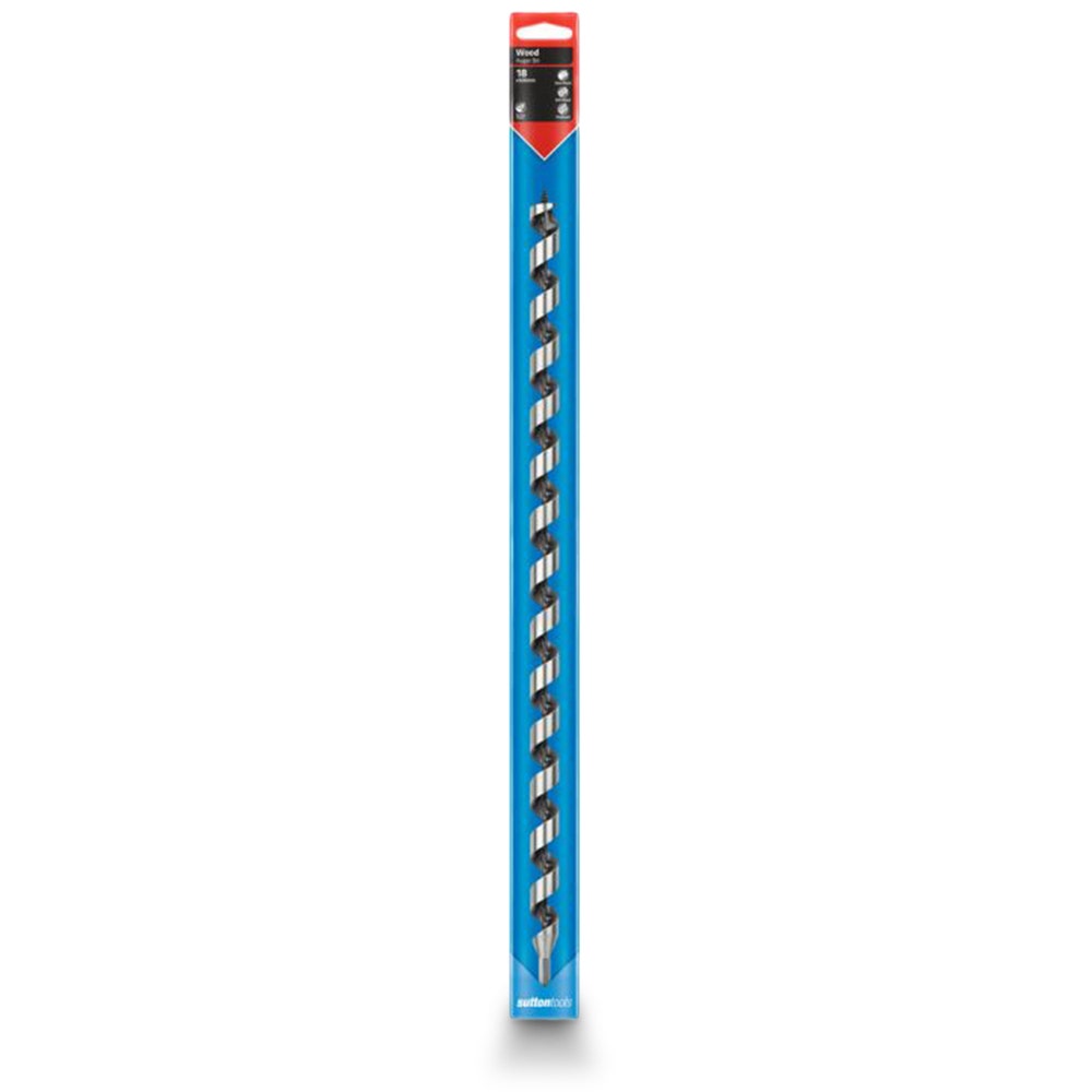 SUTTON 18 X 500MM 7/16-HEX SHANK AUGER BIT