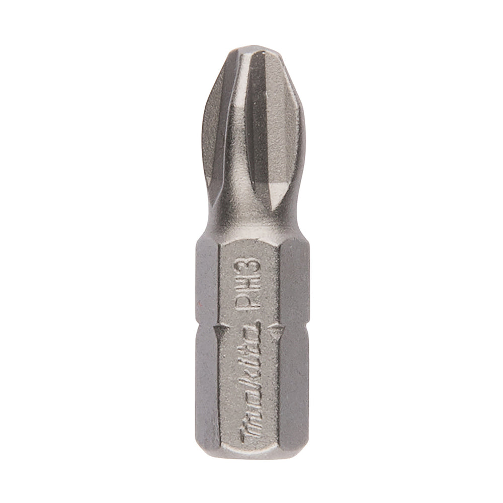 Makita PH3 x 25mm INSERT SCREWDRIVER BIT 3pk B-23472