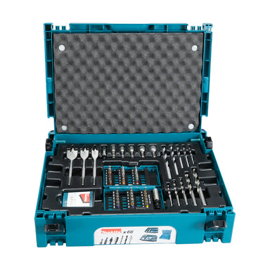 Makita 66 PIECE MAKPAC DRILL & DRIVER CONNECTOR CASE SET B-43044