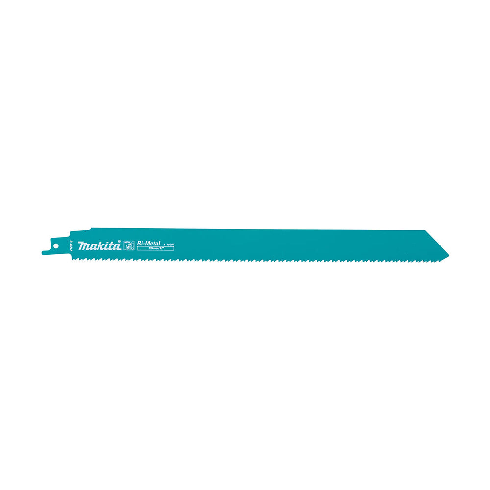 Makita RECIPRO BLADE Bi-METAL 305mm x 1.1mm x 8 - 10tpi - 5pk - THICK METAL B-43212