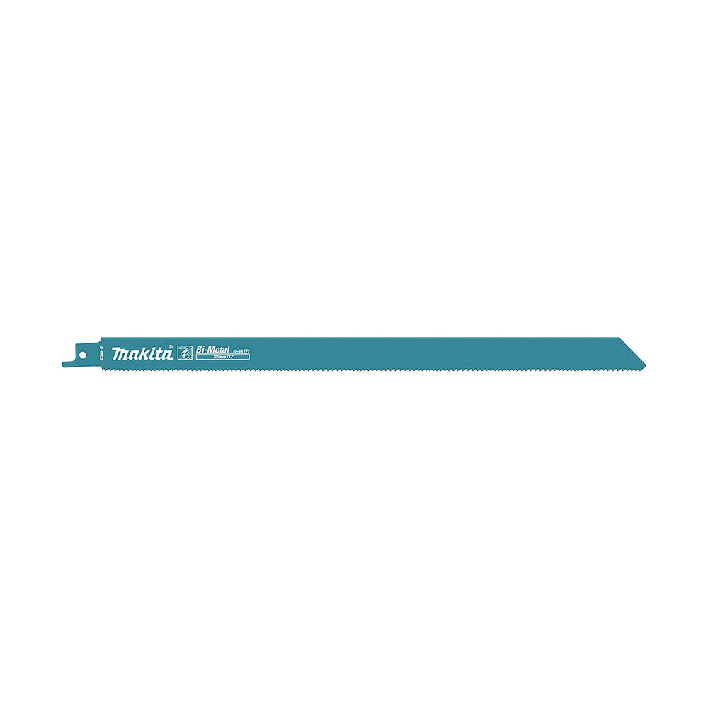 Makita RECIPRO BLADE Bi-METAL 305mm x 1.25mm x 10 - 14tpi - 5pk - THICK METAL B-43228