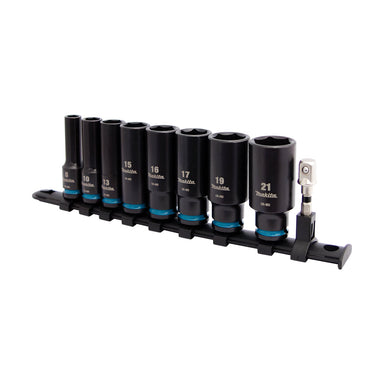Makita IMPACT XPS 3/8 DRIVE DEEP SOCKET SET - 9pc E-22997