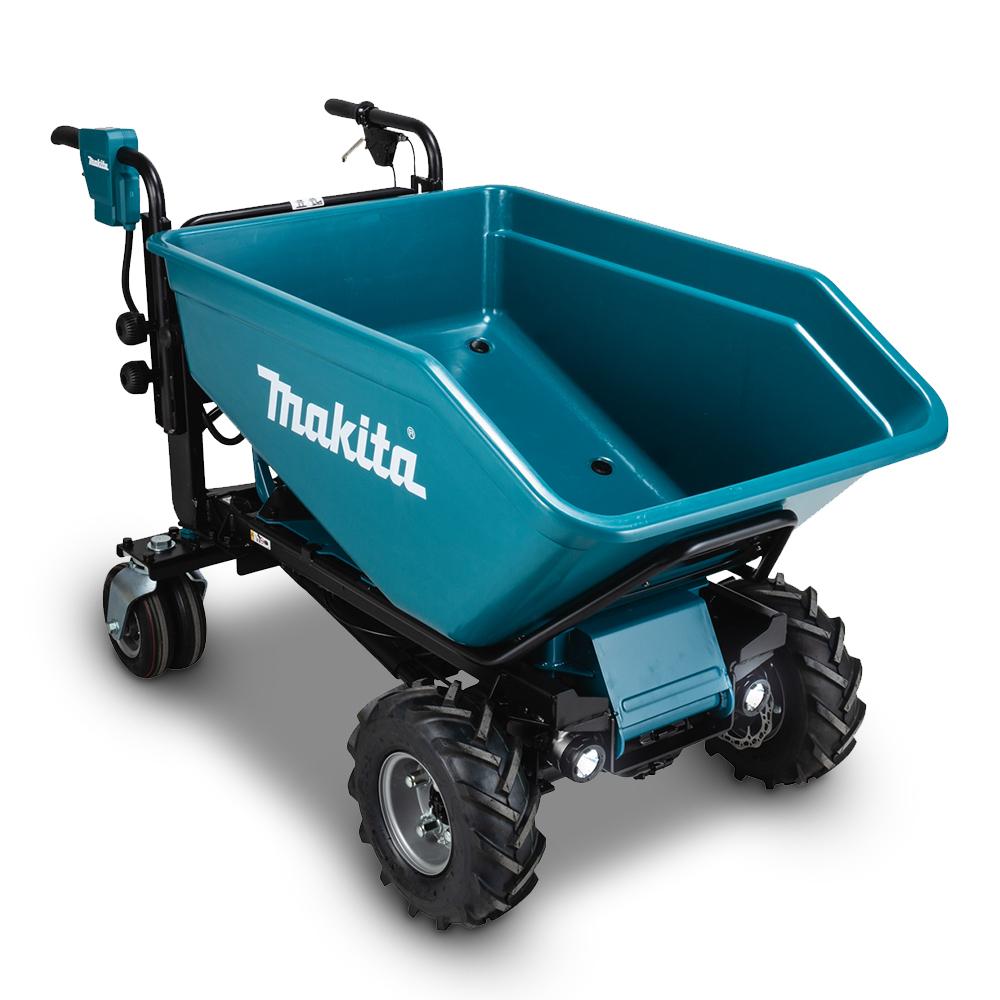 Makita DCU603Z 36V (18V x 2) Li-ion Cordless Brushless Wheelbarrow with Manual Dump & Bucket - Skin Only