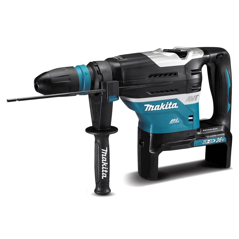 Makita DHR400ZKN 36V (18V x 2) LXT Li-ion Cordless Brushless AWS 40mm SDS Max Rotary Hammer - Skin Only