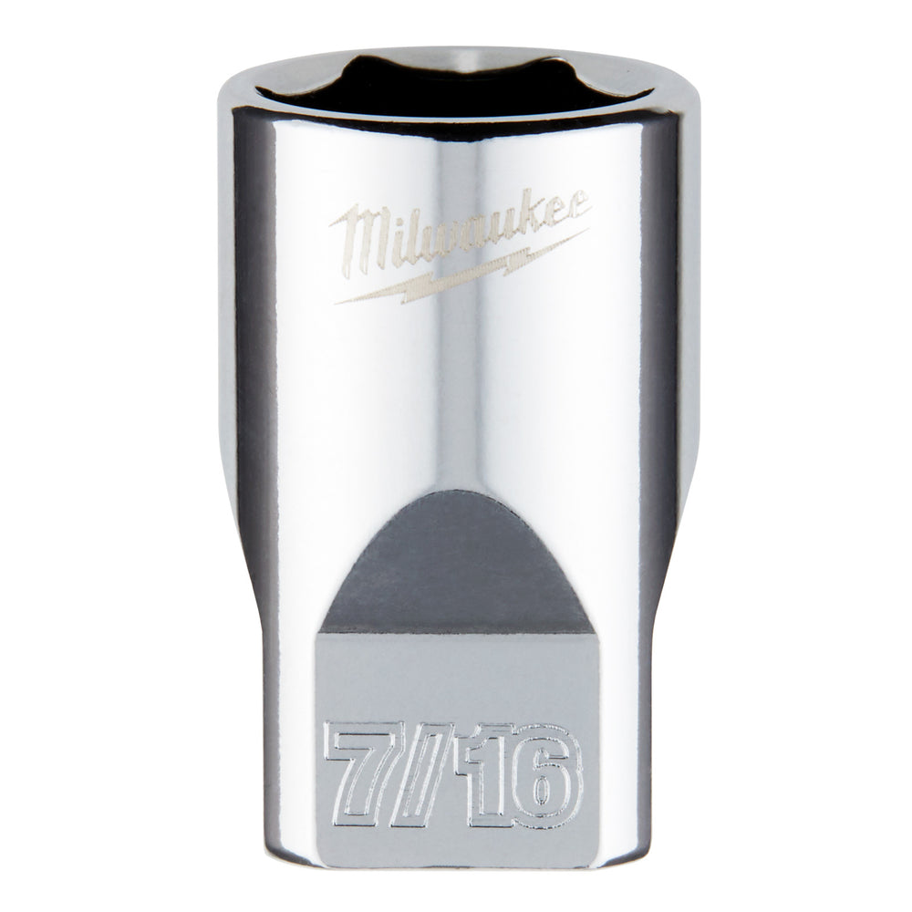 Milwaukee 7/16" SAE Standard 1/4" Drive Socket 45349008
