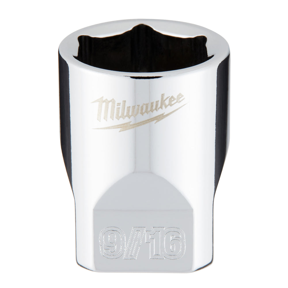 Milwaukee 9/16" SAE Standard 1/4" Drive Socket 45349010
