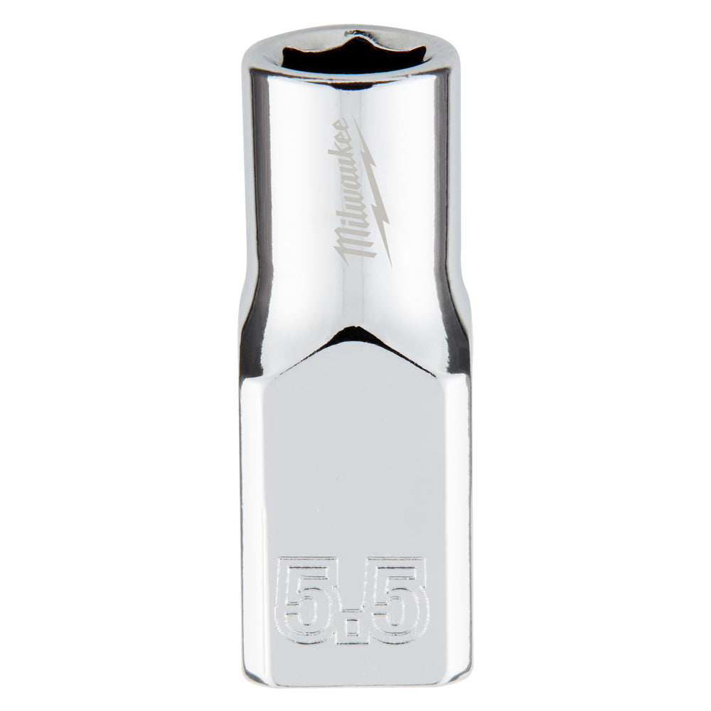 Milwaukee 5.5mm Standard Metric 1/4" Drive Socket 45349031