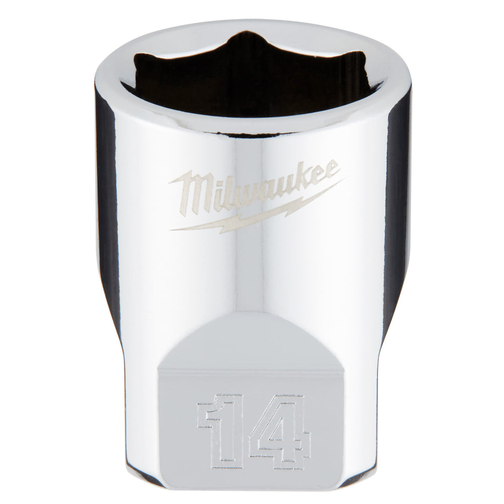 Milwaukee 14mm Standard Metric 1/4" Drive Socket 45349040