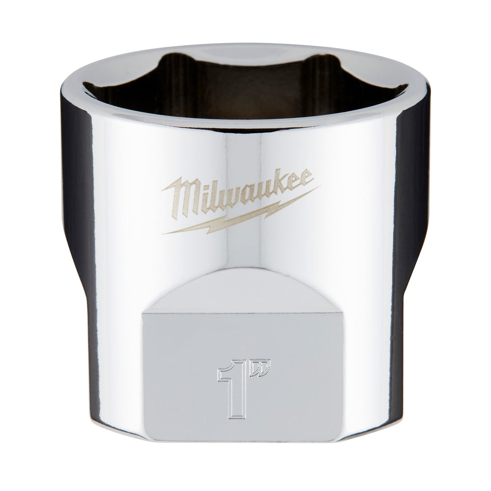 Milwaukee 1" SAE Standard 3/8" Drive Socket 45349072