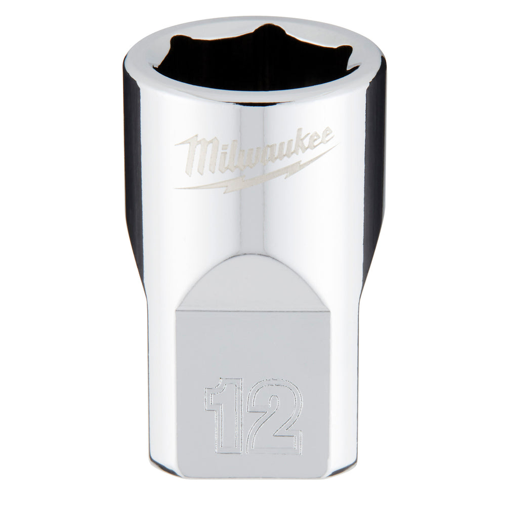 Milwaukee 12mm Metric Standard 3/8" Drive Socket 45349082