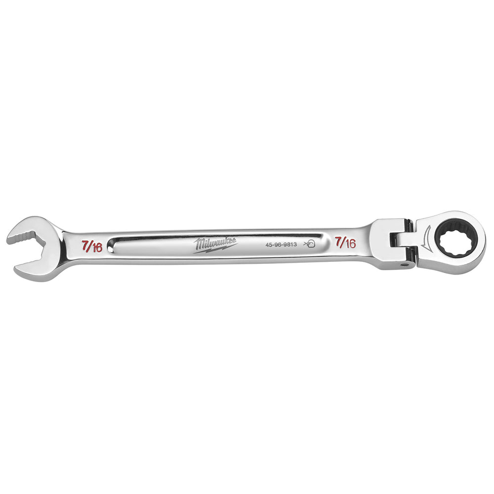 Milwaukee 7/16" Flex Head Combination Wrench 45969813