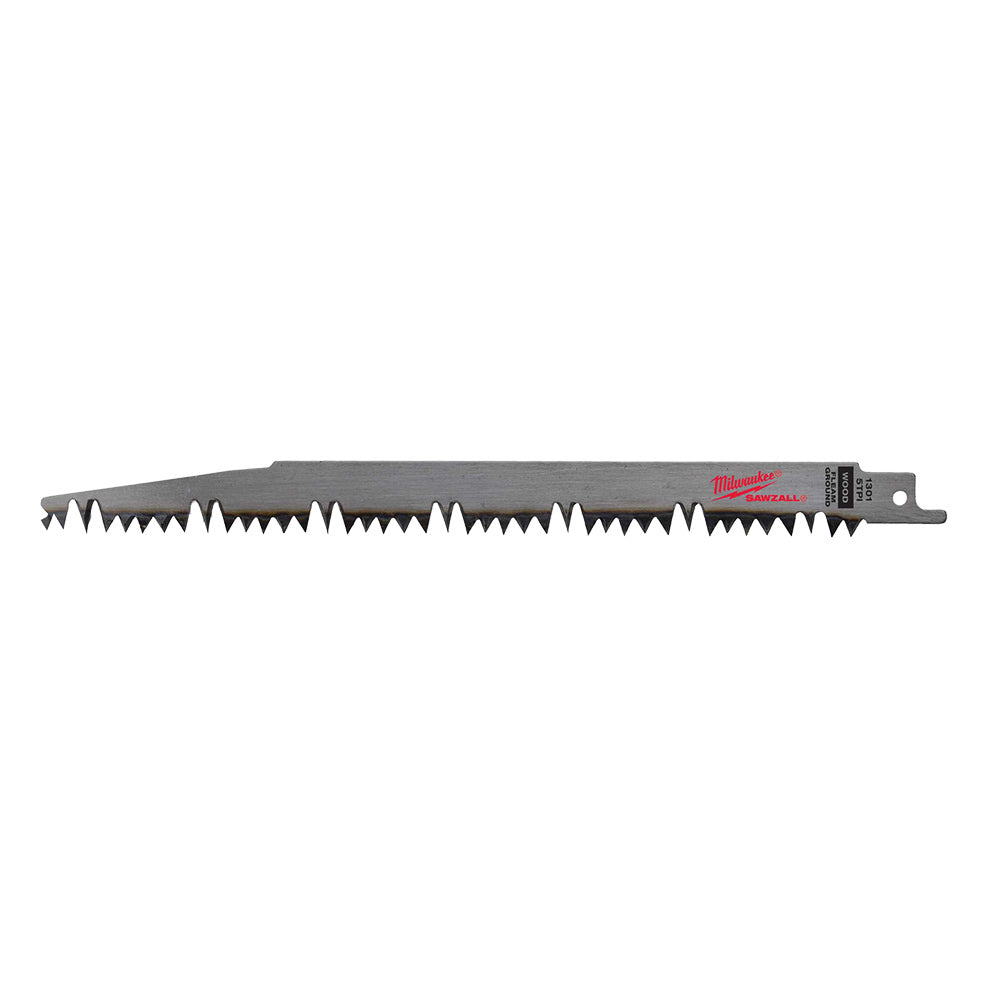 Milwaukee 225mm Sawzall Pruning Blade 5 Pack 48001301