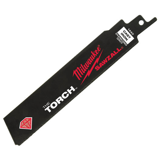 Milwaukee 150mm 6" Diamond Grit Recip Blade Sawzall Blade 48001440