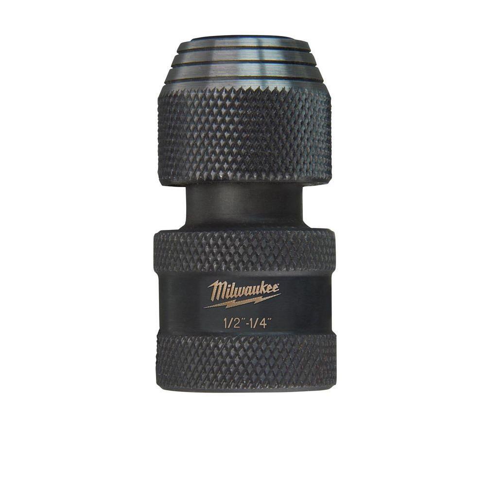 Milwaukee Shockwave 1/2" Square x 1/4" Hex Impact 48034410