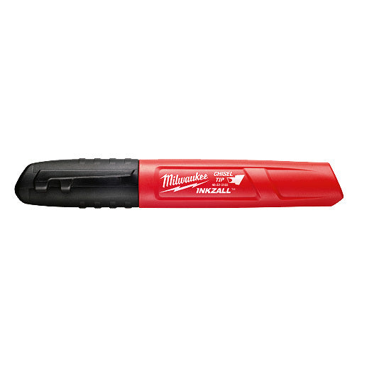 Milwaukee Inkzall Chisel Tip Black Marker 48223130