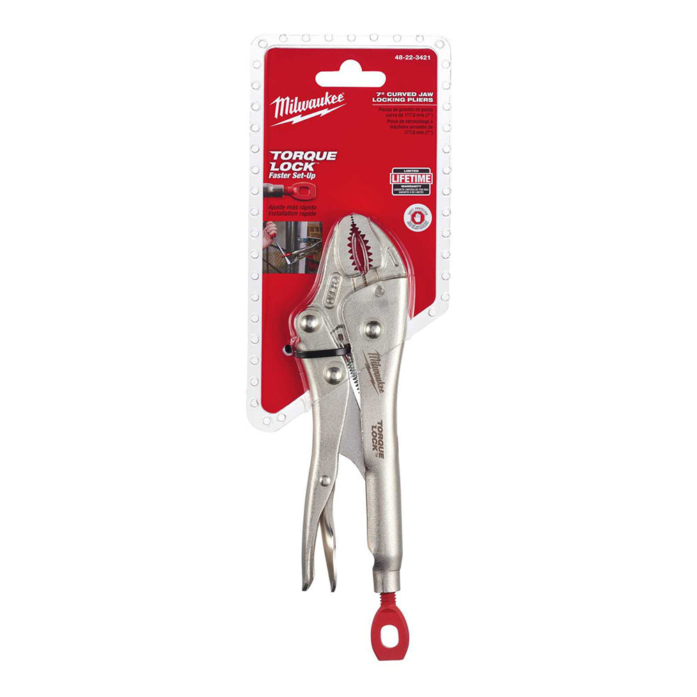 Milwaukee TORQUE LOCK 7" Curved Jaw 48223421