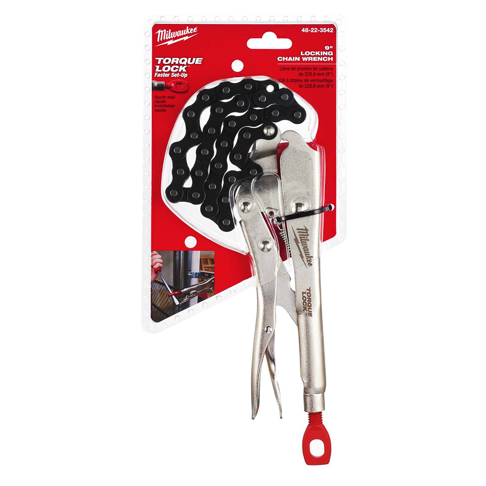 Milwaukee TORQUE LOCK 9" Chain Wrench 48223542