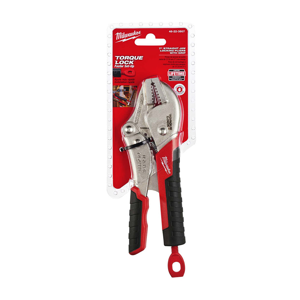 Milwaukee TORQUE LOCK 7" Straight Jaw DG 48223807