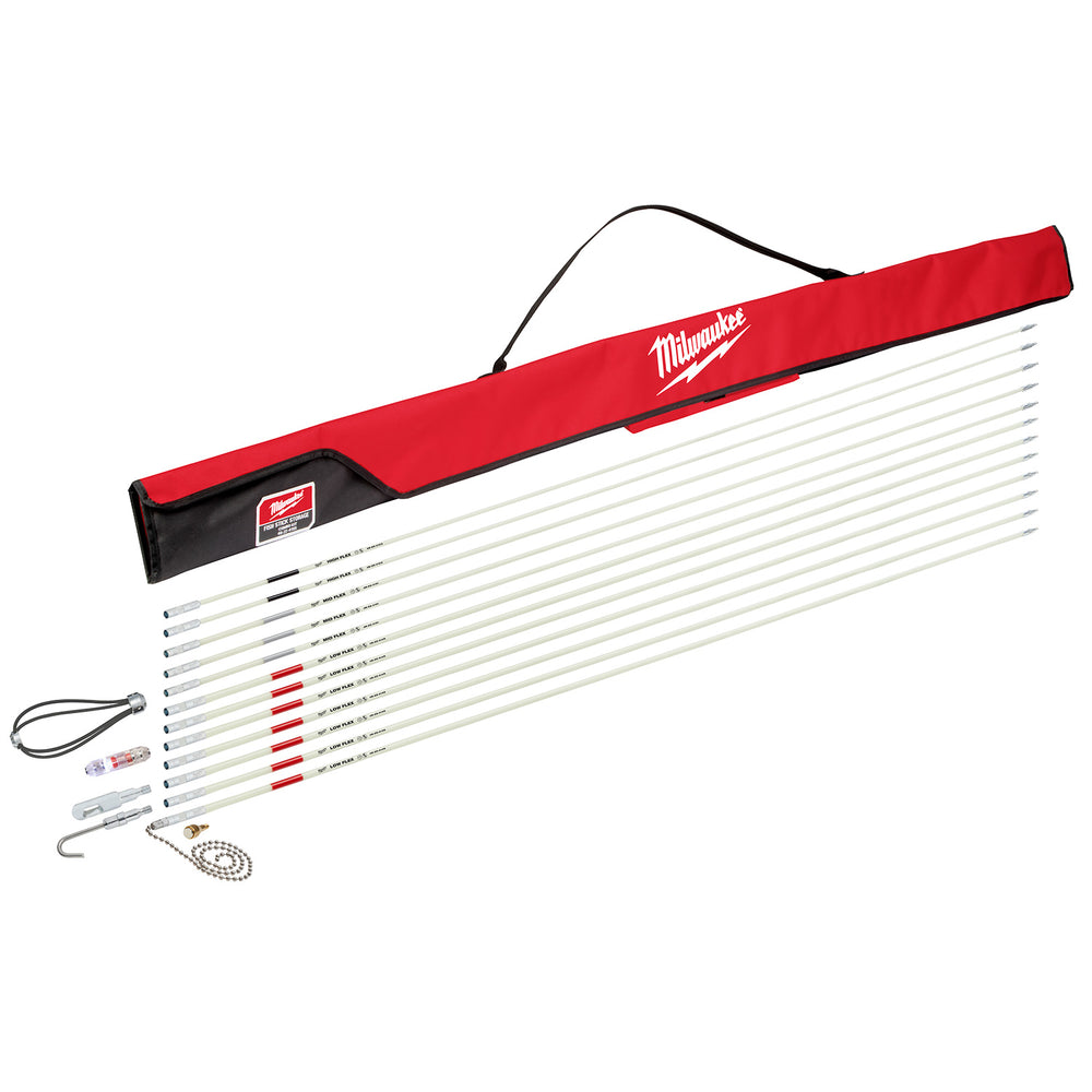 Milwaukee 18m (60') Combo Fish Stick Kit 48224156