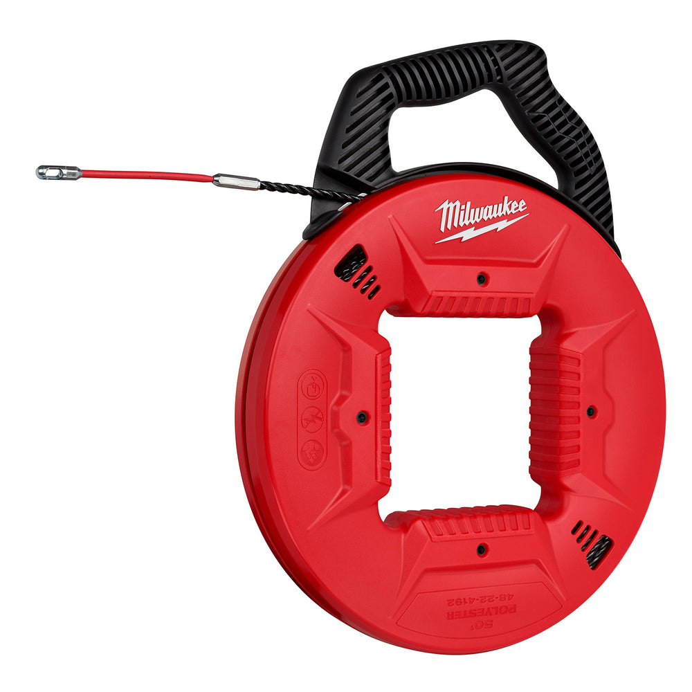 Milwaukee 15m (50') Polyester Metal Leader Fish Tape 48224192