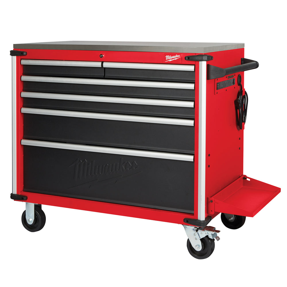 Milwaukee 40" Mobile Work Bench Steel Top 48228538