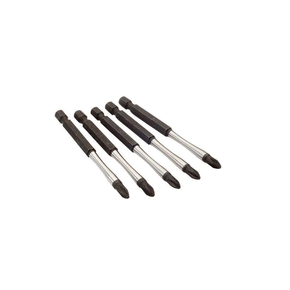 Milwaukee Shockwave 89mm Power Bit Phil 5 Pack 48324564
