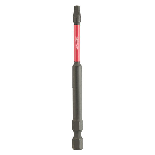 Milwaukee Shockwave Power Bit Square Recess #2 89mm (3-1/2") 25 Piece 48324795A