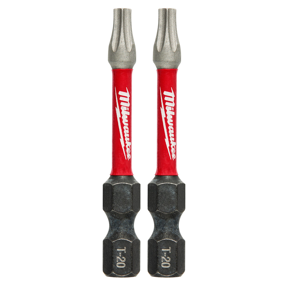 Milwaukee Torx T20 50mm (2") SHOCKWAVE Power Bit 2Pk 48324984