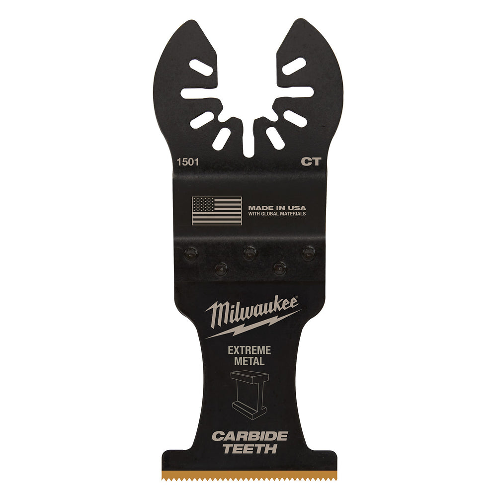 Milwaukee 35mm (1-3/8") Open-Lok Extreme Metal Titanium Enhanced Carbide Teeth Blade 49251501